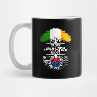 Irish Grown With South Korean Roots - Gift for South Korean With Roots From South Korea Mug